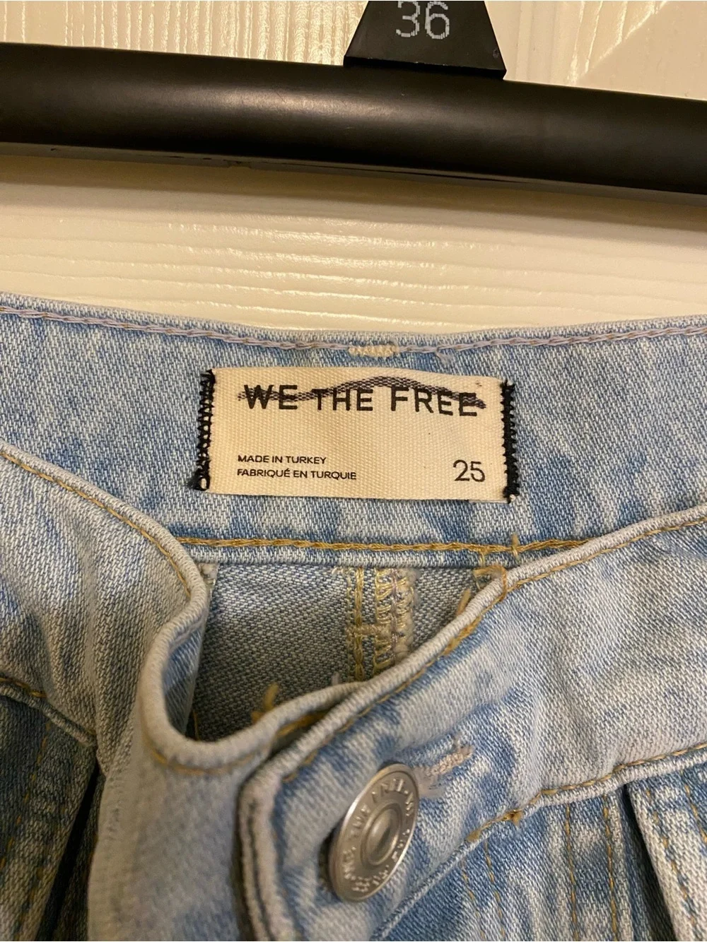 Free People Havasu Slouchy Cropped Jeans 25